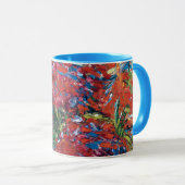 Mug Emil Nolde Fleurs Rouges Expressionnisme Art (Devant droit)