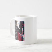 Mug Emily Bronte/souffler la conception de cadeau de (Devant gauche)