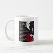 Mug Emily Bronte/souffler la conception de cadeau de (Gauche)