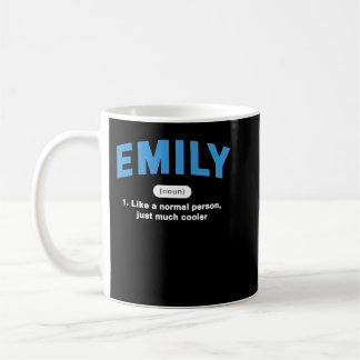 Mug Emily Definition Funny Prénom de l'Humour Pseudo P