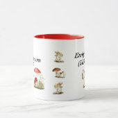 Mug Emily Dickinson "Le champignon est l'elfe des Plan (Centre)