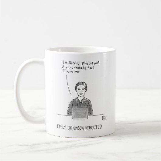 Mug Emily Dickinson redémarré (Gauche)