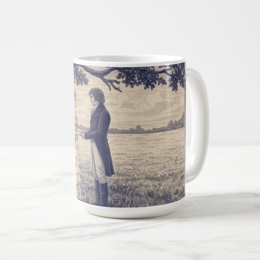 Mug Emma et M. Knightley (Devant droit)