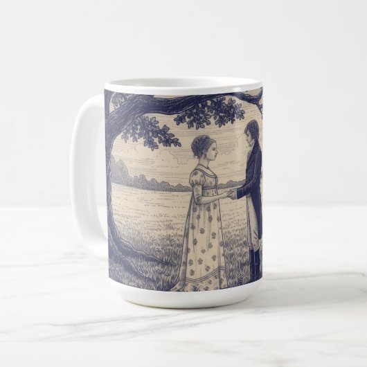 Mug Emma & Mr. Knightley (Devant gauche)