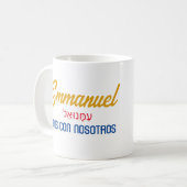 Mug emmanuel Dios con nosotros (Devant gauche)