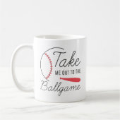 Mug Emmène-Moi Au Ballgame (Gauche)