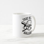 Mug Emmène-Moi Au Ballgame (Devant droit)