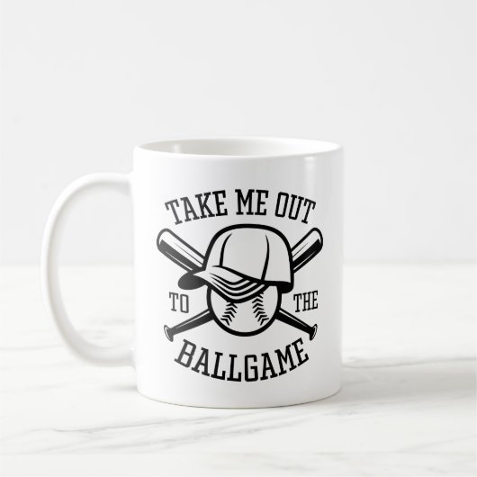 Mug Emmène-Moi Au Ballgame (Gauche)