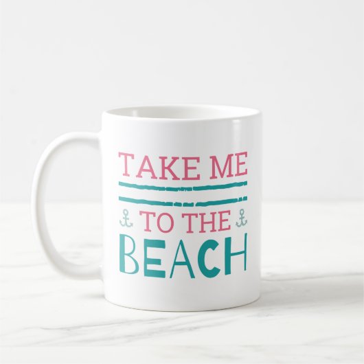 Mug Emmenez-Moi À La Plage (Gauche)
