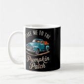Mug Emmenez-Moi Au Camion Citrouille Patch Automne Hal (Gauche)