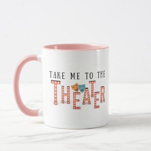 Mug Emmenez-moi au théâtre (Gauche)