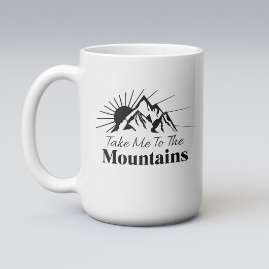 Mug Emmenez-moi dans les montagnes