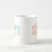 Mug "Emmenez-moi là où l'été ne s'achève jamais" Citat (Centre)