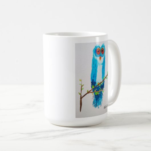Mug Emmet le hibou (Devant droit)