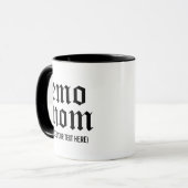 Mug Emo Mom - Cadeau pour Ancien Emo (Devant gauche)
