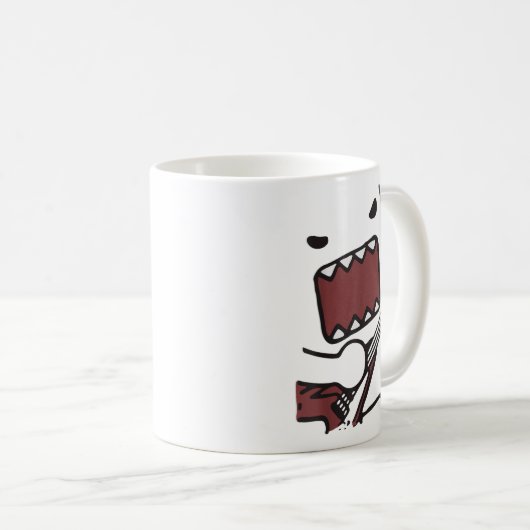 Mug Emo Scence Guitar Domo Y2k Japanese  (Devant droit)