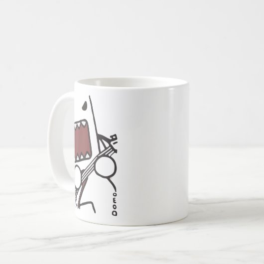 Mug Emo Scence Guitar Domo Y2k Japanese  (Devant gauche)