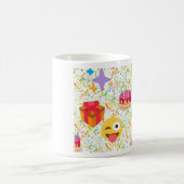 Mug emoji anniversaire heureux (Centre)