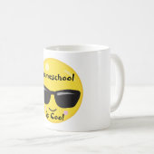 Mug Emoji avec lunettes de soleil (Devant droit)
