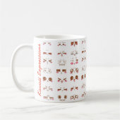 Mug Emoji de Kawaii (Gauche)