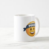 Mug Emoji de la paix (Devant droit)