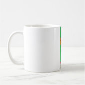 Mug emoji de Noël vert (Gauche)