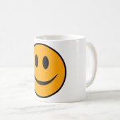 Mug Emoji du visage souriant (Devant droit)