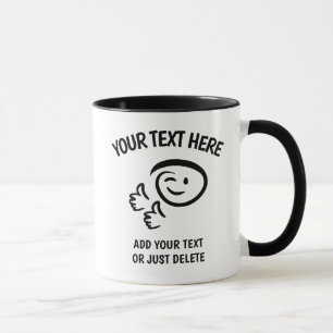 Mug Emoji En Train D'Éclater Fait Face À Deux Pouces E