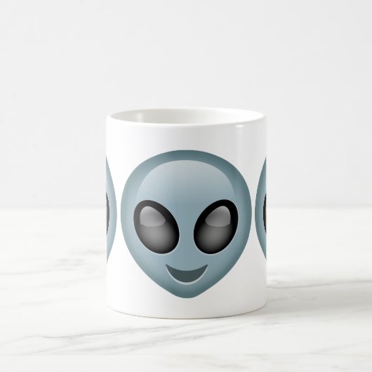 Mug Emoji étranger extraterrestre (Centre)