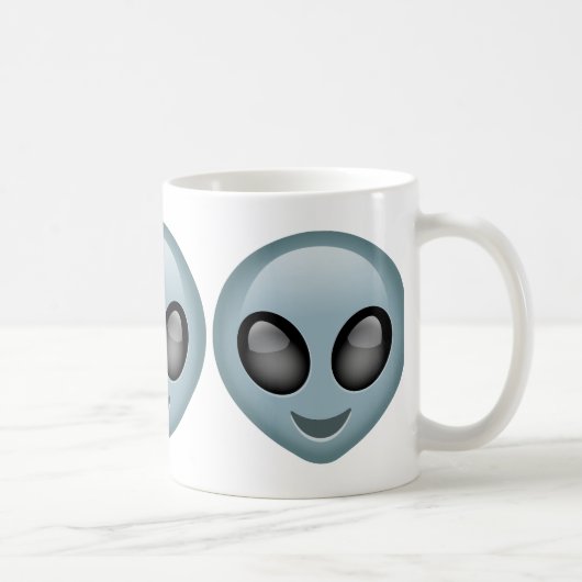 Mug Emoji étranger extraterrestre (Droite)