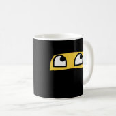 Mug Emoji mignon de ninja de lil (Devant droit)