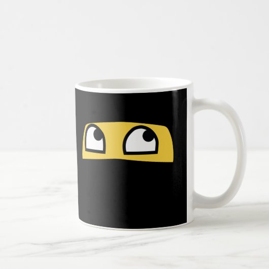Mug Emoji mignon de ninja de lil (Droite)