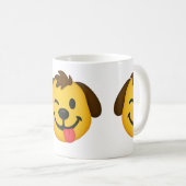 Mug Emoji Perro Divertido – Estilo Kawaii para Amantes (Devant droit)