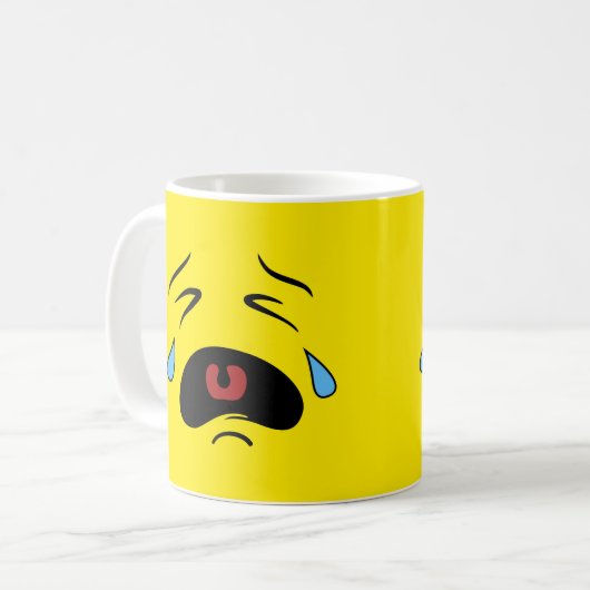 Mug Emoji Tad Face (Devant gauche)