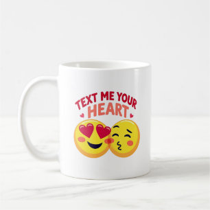 Mug Emoji Valentine's Love Design