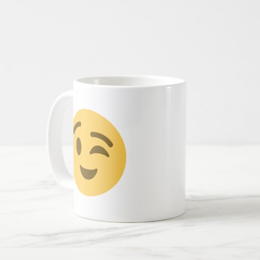 Mug Emoji Wink (Devant gauche)