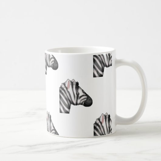 Mug emoji zebra (Droite)
