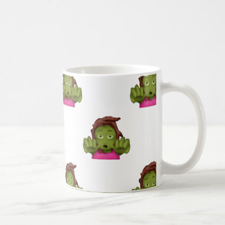Mug emoji zombie femme