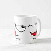 Mug émoticône (Devant droit)