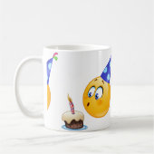 Mug émoticône anniversaire (Gauche)