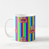 Mug émoticône arc-en-ciel (Gauche)