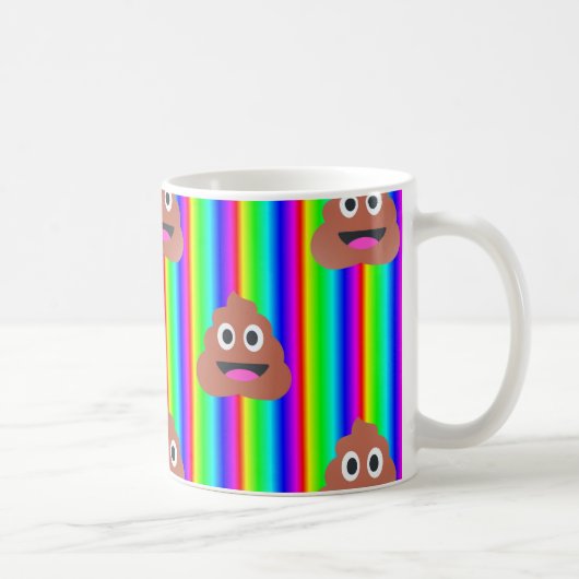 Mug émoticône arc-en-ciel (Droite)