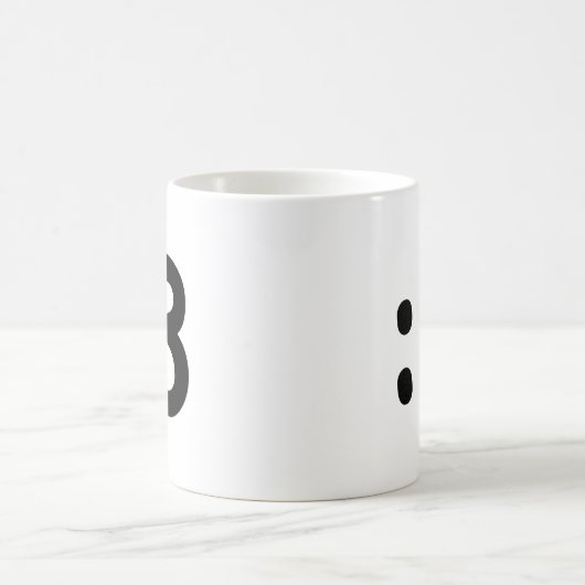 Mug Émoticône face chat : 3 (Centre)