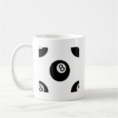 Mug émoticône huit balles (Gauche)
