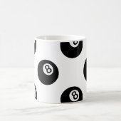 Mug émoticône huit balles (Centre)