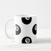 Mug émoticône huit balles (Gauche)