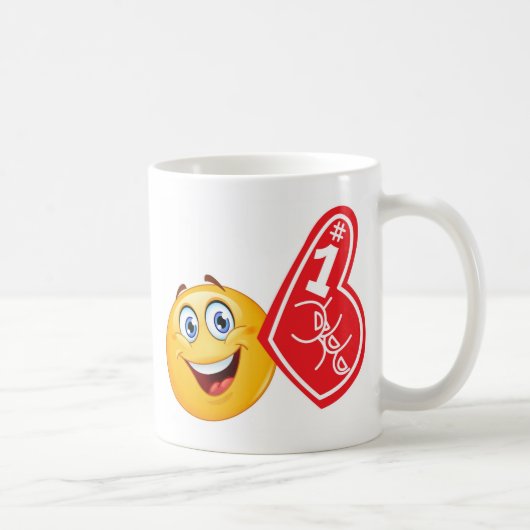 Mug émoticône sportif (Droite)