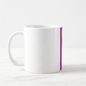 Mug émoticône violette (Gauche)