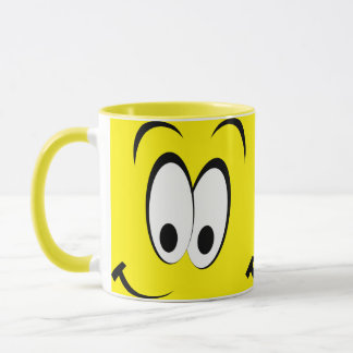 Mug émoticône visage sourire