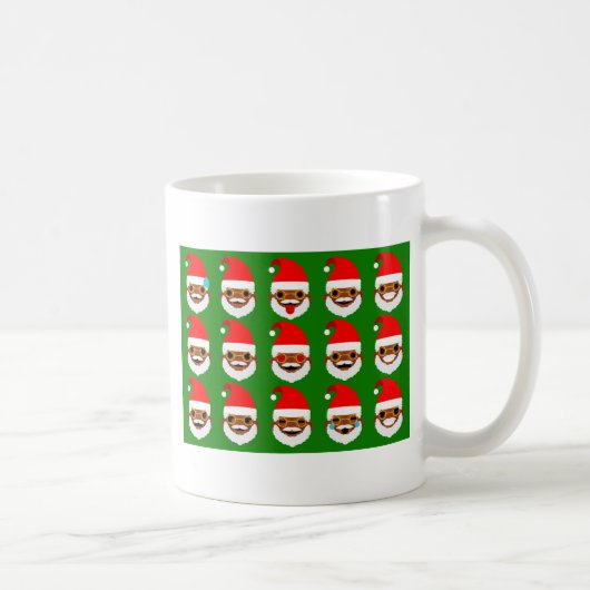 Mug émoticônes de père Noël (Droite)